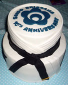 10 year anniversary cake